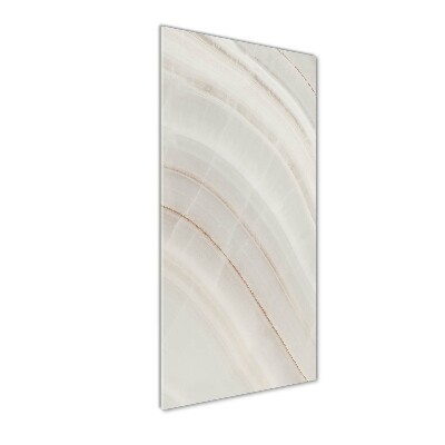 Quadro acrilico verticale Sfondo effetto marmo