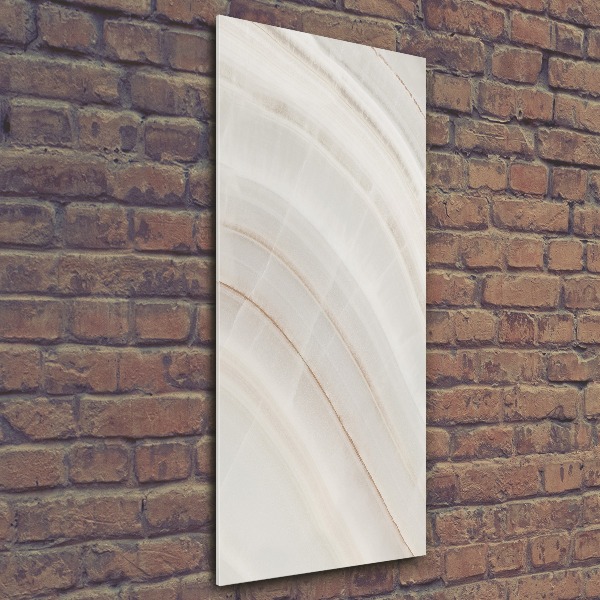 Quadro acrilico verticale Sfondo effetto marmo