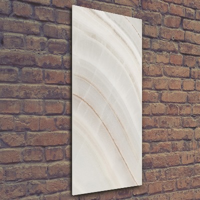 Quadro acrilico verticale Sfondo effetto marmo