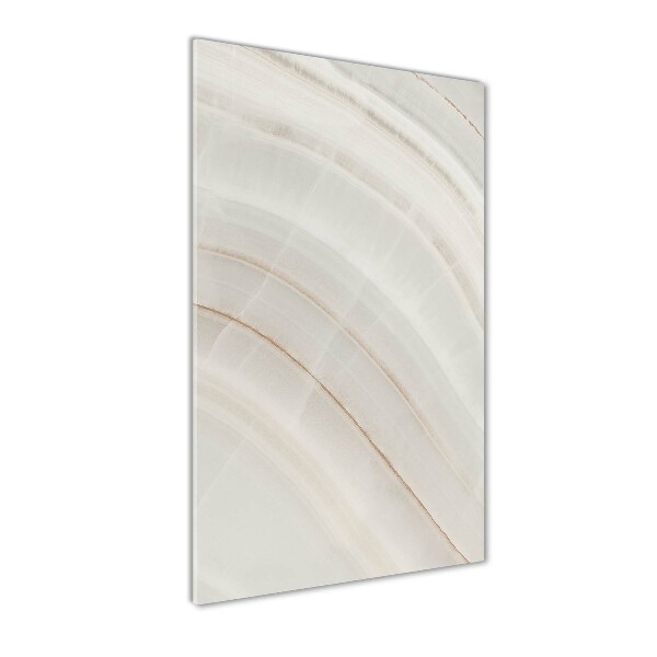 Quadro acrilico verticale Sfondo effetto marmo