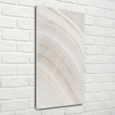 Quadro acrilico verticale Sfondo effetto marmo