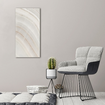 Quadro acrilico verticale Sfondo effetto marmo