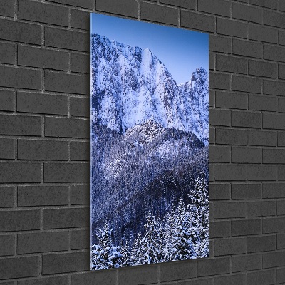 Quadro acrilico verticale Giewont, Monti Tatra