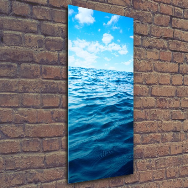 Quadro in vetro acrilico verticale Acqua di mare