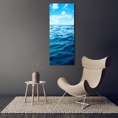 Quadro in vetro acrilico verticale Acqua di mare