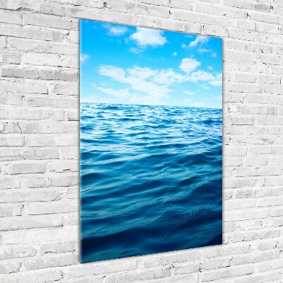Quadro in vetro acrilico verticale Acqua di mare