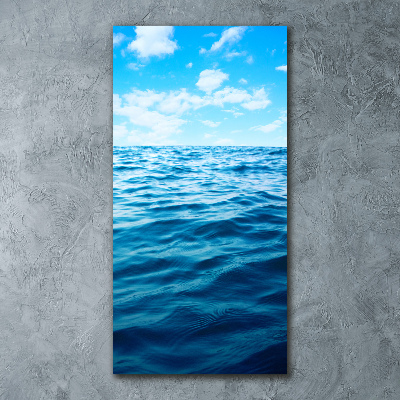 Quadro in vetro acrilico verticale Acqua di mare
