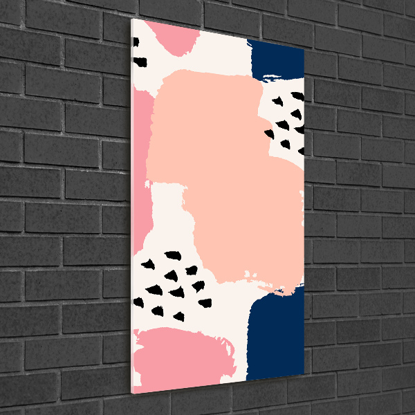 Quadro in vetro acrilico verticale Sfondo astratto