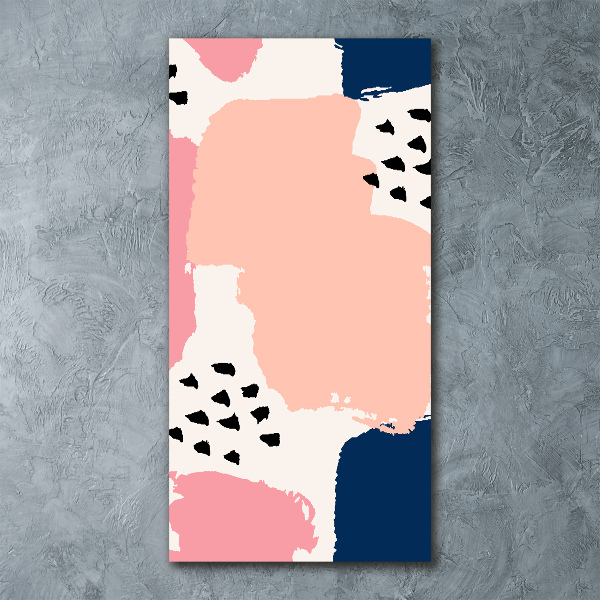 Quadro in vetro acrilico verticale Sfondo astratto