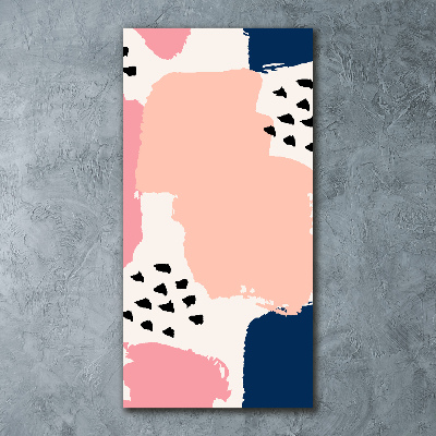 Quadro in vetro acrilico verticale Sfondo astratto