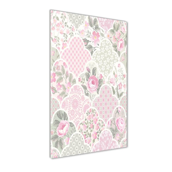 Quadro acrilico verticale Rose