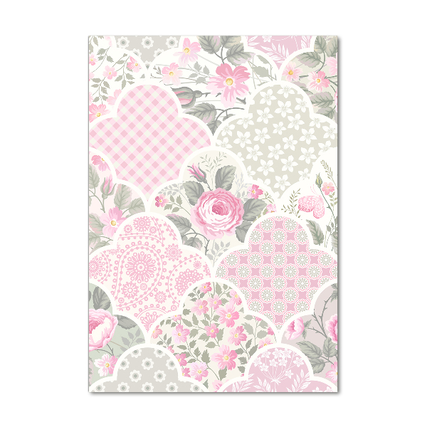 Quadro acrilico verticale Rose