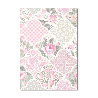 Quadro acrilico verticale Rose