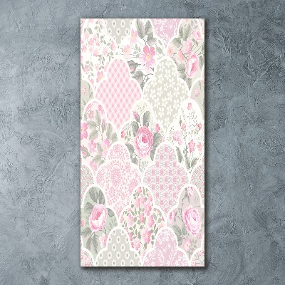 Quadro acrilico verticale Rose