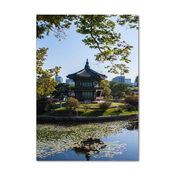 Quadro stampa su vetro acrilico verticale Corea del Sud