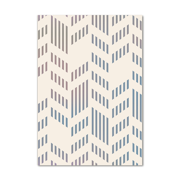 Quadro acrilico verticale Sfondo geometrico