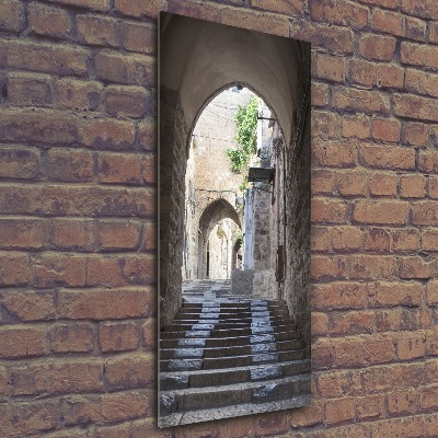 Quadro acrilico verticale Gerusalemme, Israele