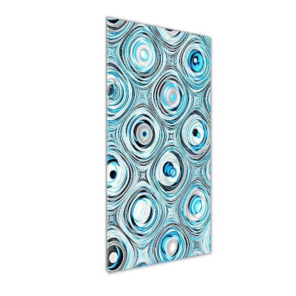 Quadro stampa su vetro acrilico verticale Grafica frattale