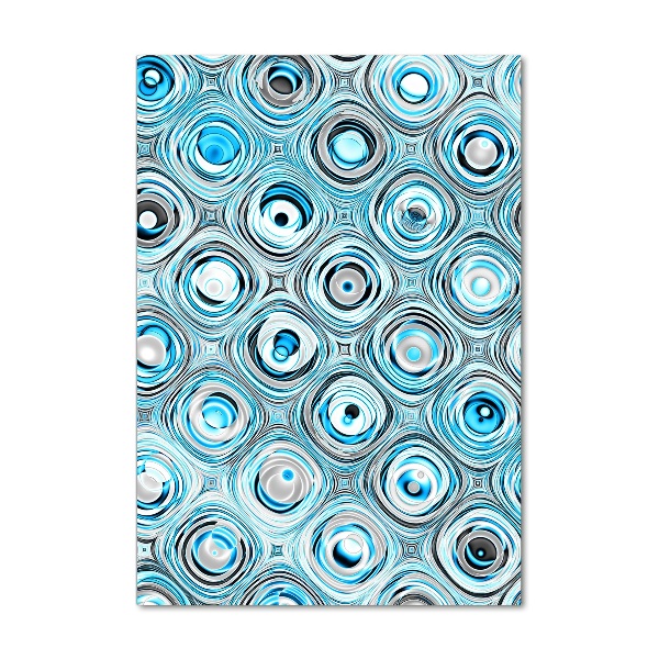 Quadro stampa su vetro acrilico verticale Grafica frattale