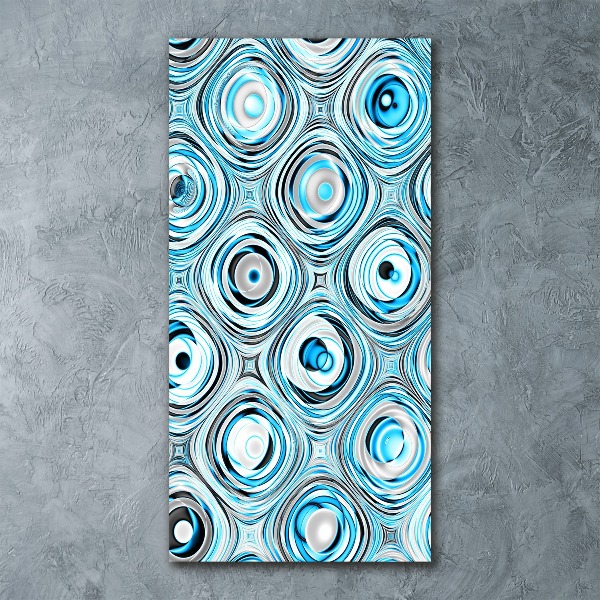 Quadro stampa su vetro acrilico verticale Grafica frattale