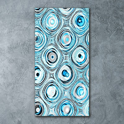 Quadro stampa su vetro acrilico verticale Grafica frattale