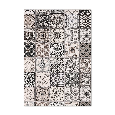 Quadro in vetro acrilico verticale Piastrelle in ceramica