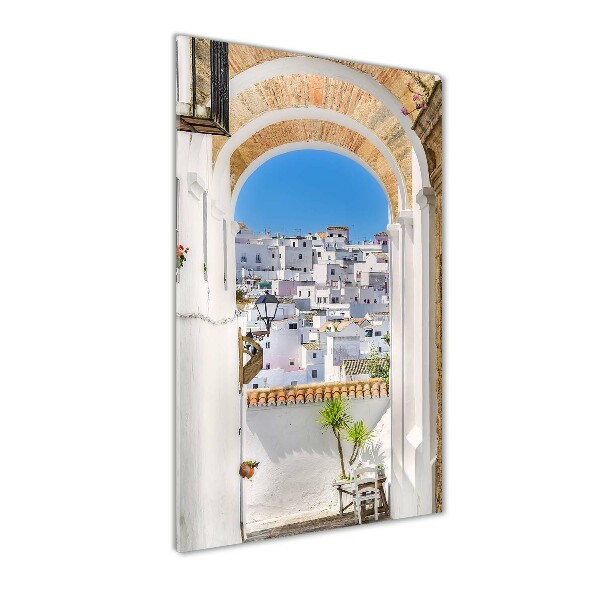 Quadro acrilico verticale Andalusia, Spagna