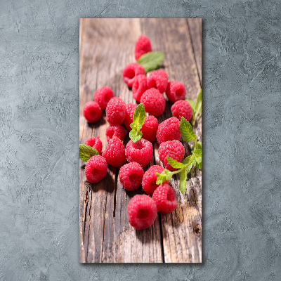 Quadro vetro acrilico verticale Lamponi