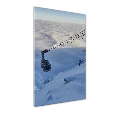 Quadro acrilico verticale Montagne russe