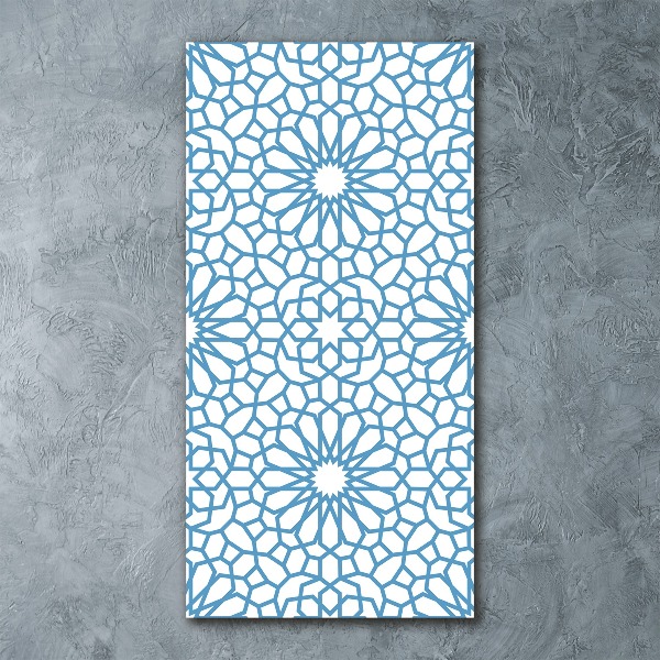 Quadro acrilico verticale Motivi orientali