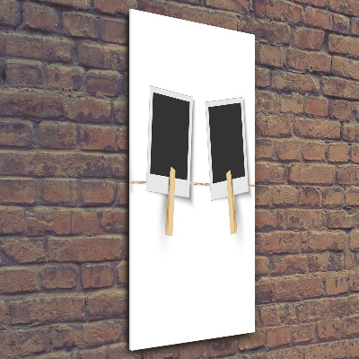 Quadro in vetro acrilico verticale Cornici per foto