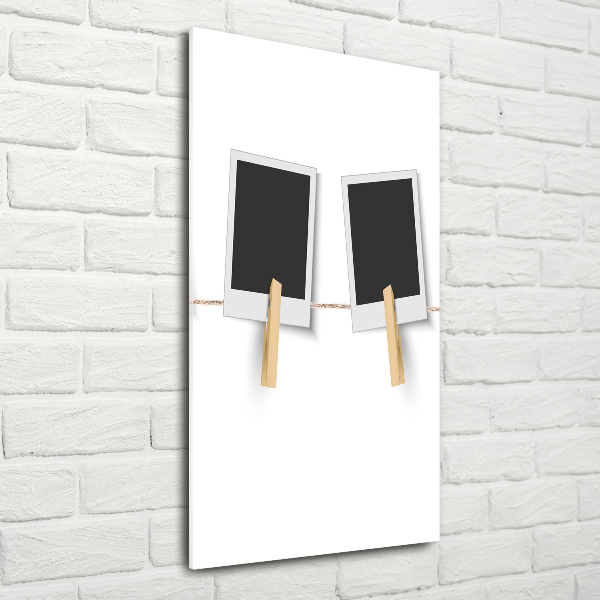 Quadro in vetro acrilico verticale Cornici per foto