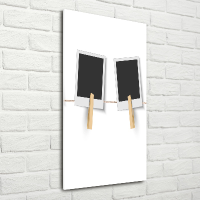 Quadro in vetro acrilico verticale Cornici per foto