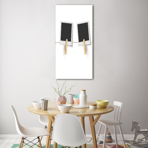 Quadro in vetro acrilico verticale Cornici per foto