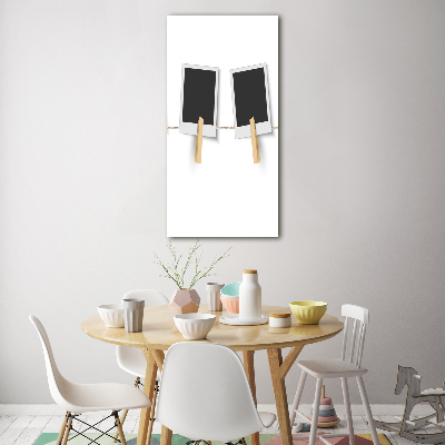 Quadro in vetro acrilico verticale Cornici per foto