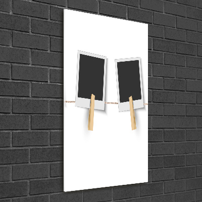 Quadro in vetro acrilico verticale Cornici per foto