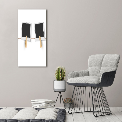 Quadro in vetro acrilico verticale Cornici per foto