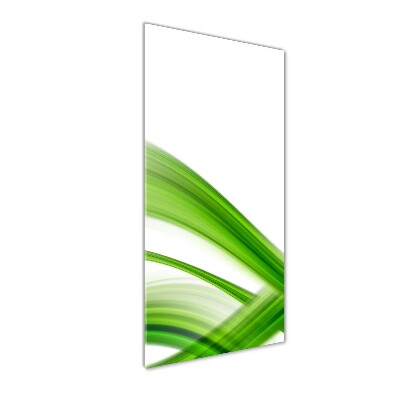 Quadro vetro acrilico verticale Onda astratta