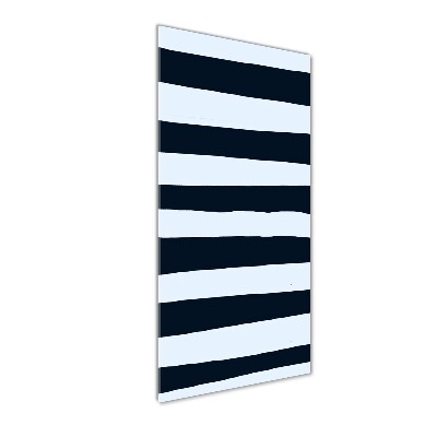 Quadro vetro acrilico verticale Sfondo a righe