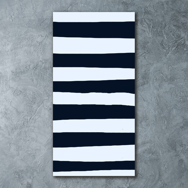 Quadro vetro acrilico verticale Sfondo a righe