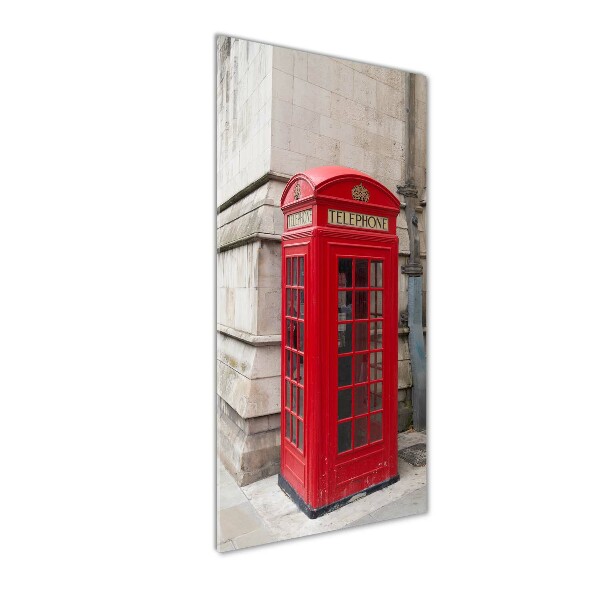 Quadro vetro acrilico verticale Londra