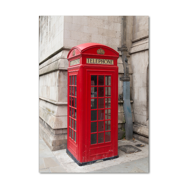 Quadro vetro acrilico verticale Londra