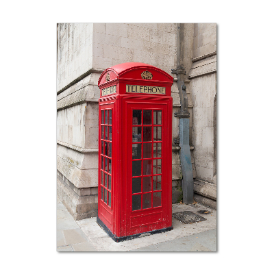 Quadro vetro acrilico verticale Londra