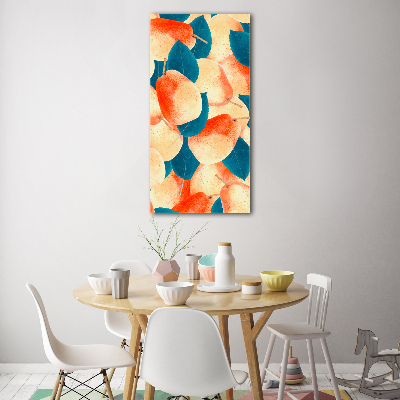 Quadro vetro acrilico verticale Pere