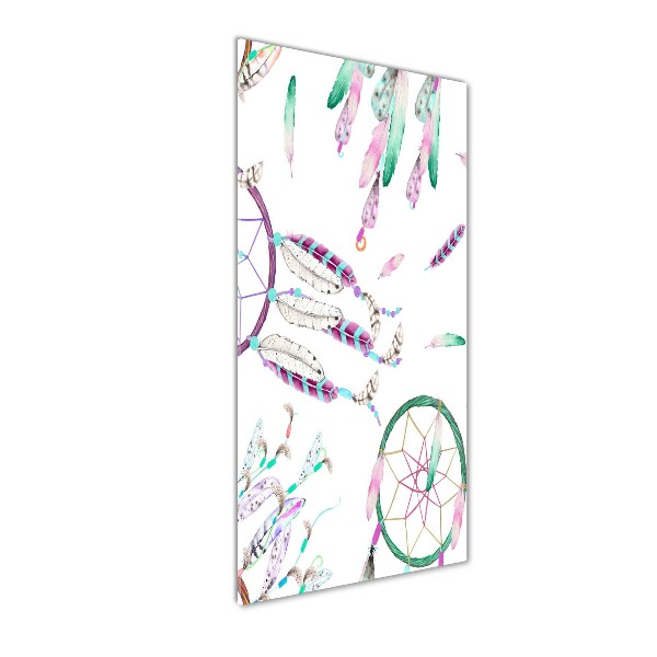 Quadro in vetro acrilico verticale Acchiappasogni