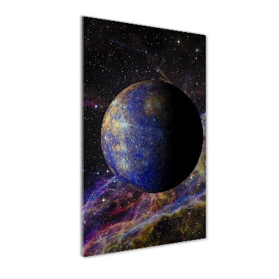 Quadro vetro acrilico verticale Mercurio