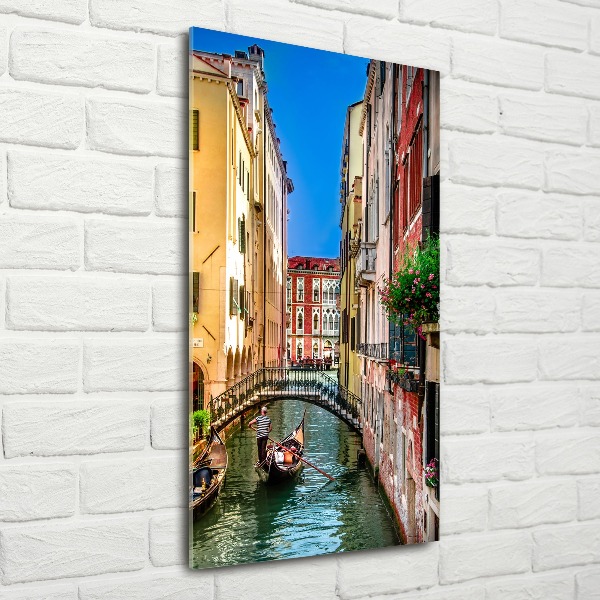 Quadro stampa su vetro acrilico verticale Venezia, Italia