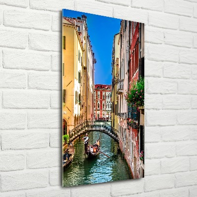 Quadro stampa su vetro acrilico verticale Venezia, Italia