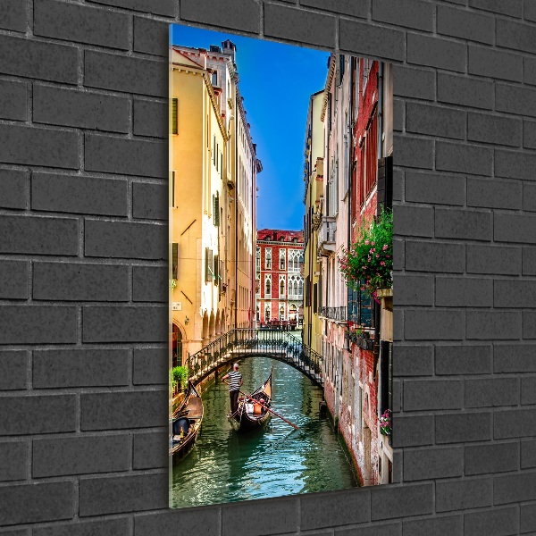 Quadro stampa su vetro acrilico verticale Venezia, Italia