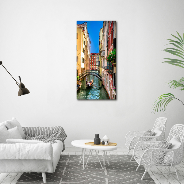 Quadro stampa su vetro acrilico verticale Venezia, Italia